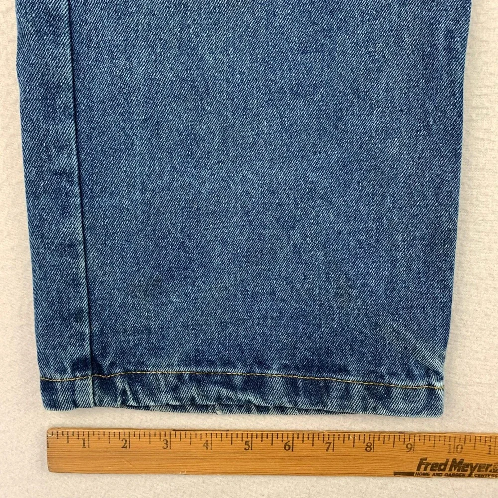 Pintlar Jeans Bootcut Mens 36x32 Blue‎ Faded Retro Rodeo Faded Denim Y2K Coastal